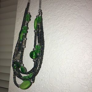 Green necklace